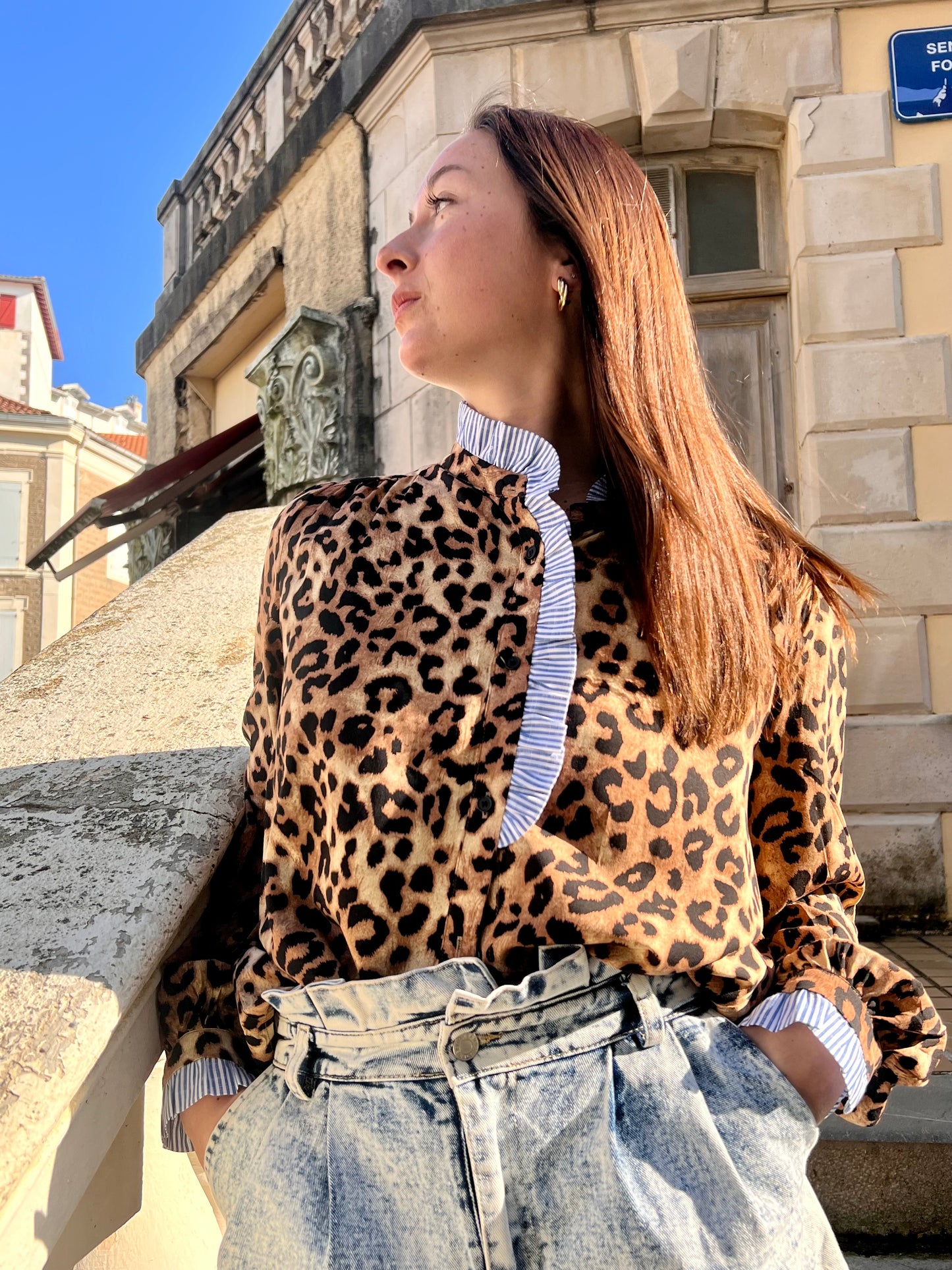 Blouse HORIA Léopard