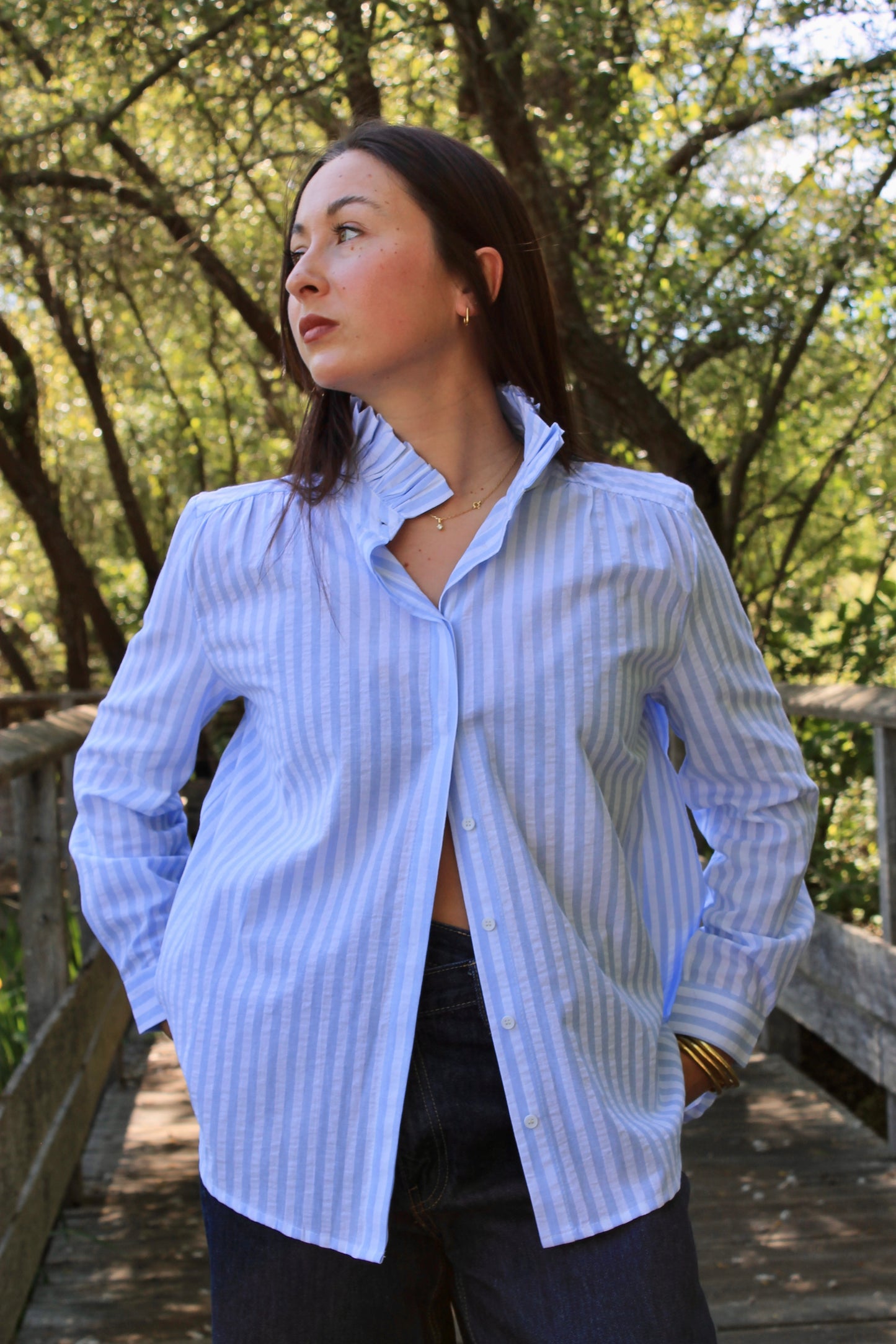 Chemise IRIS bleu