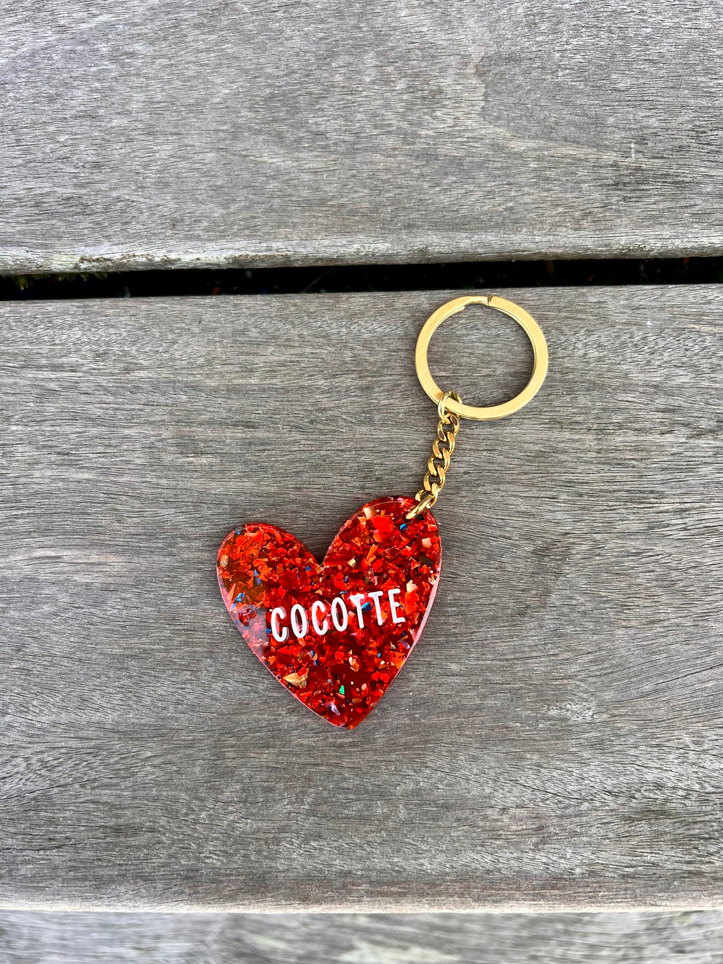 Porté clé "cocotte"