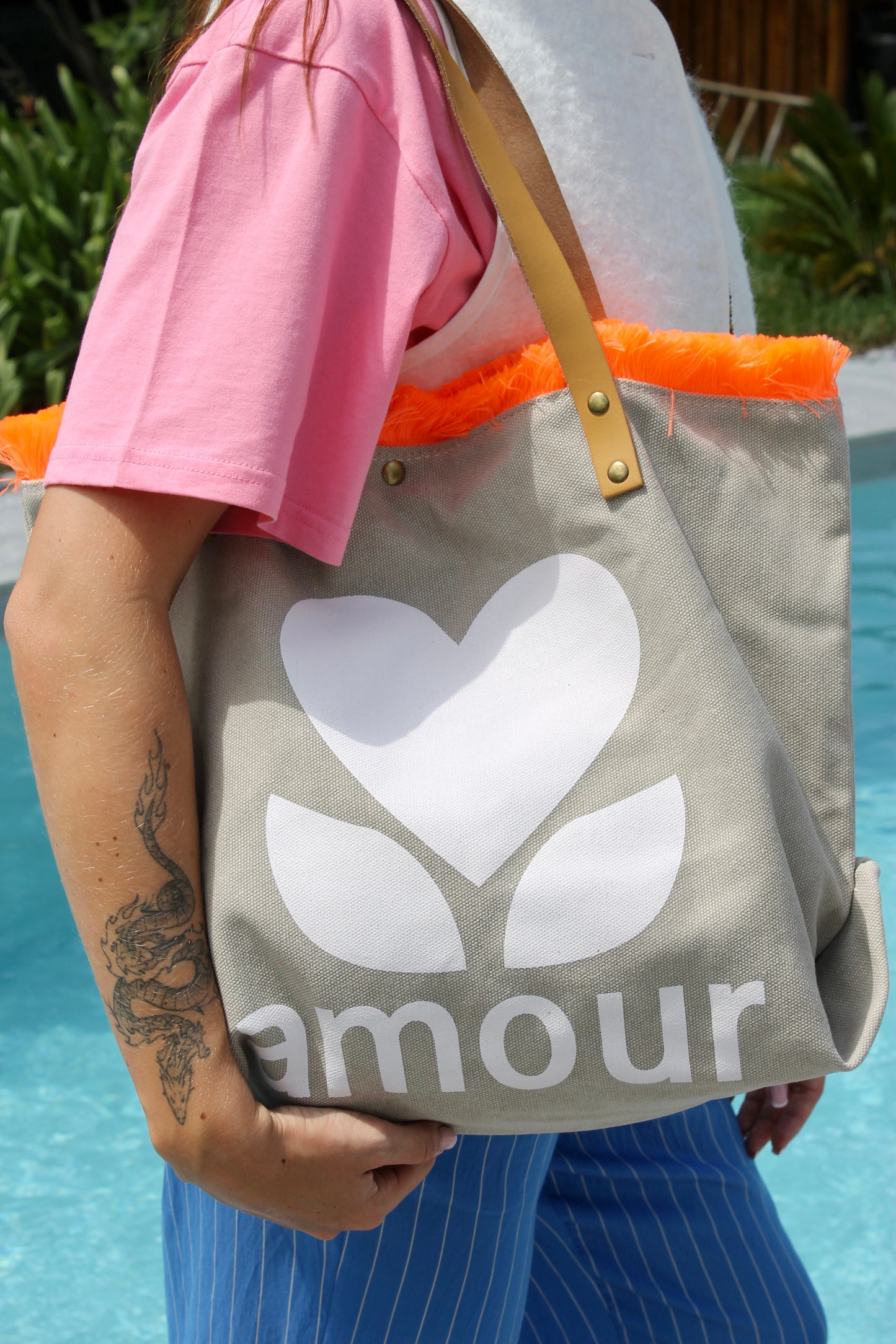 Sac AMOUR orange