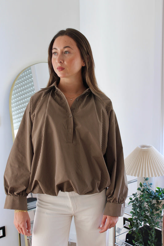 Blouse BOSSY marron