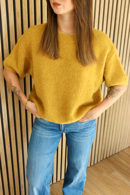 Pull LOUISE jaune