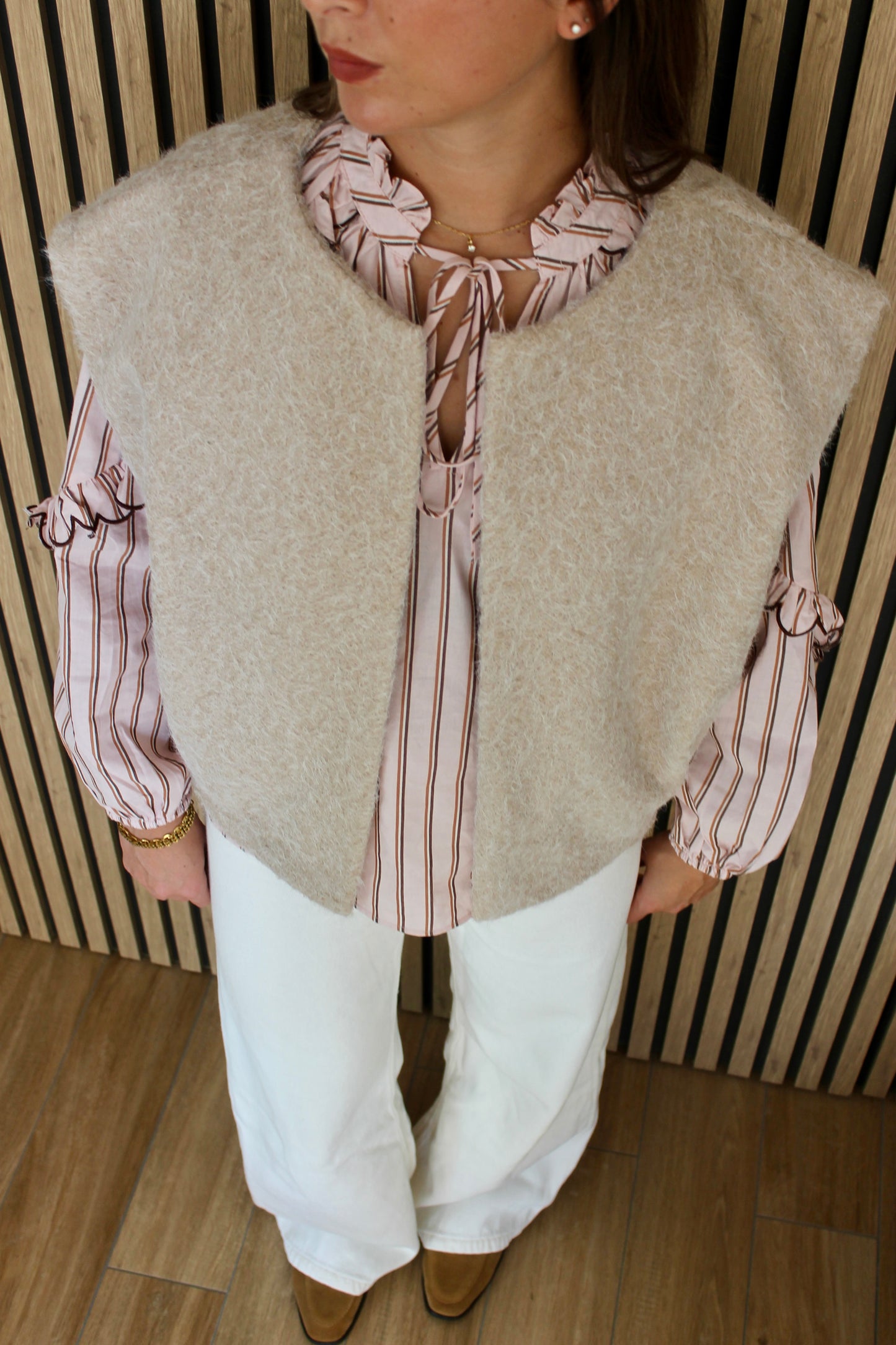 Gilet KARA beige